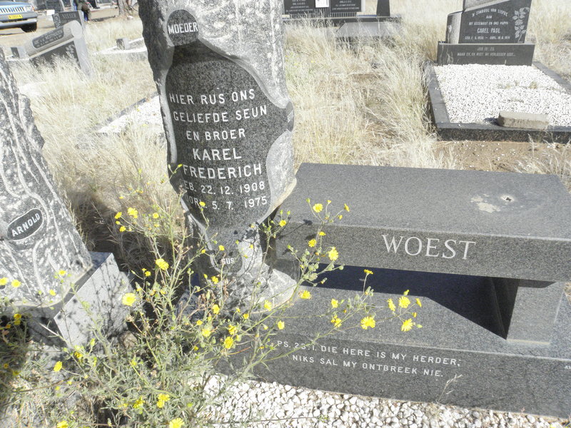 WOEST Karel Frederich 1908-1975
