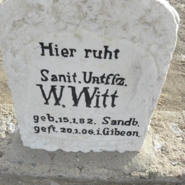 WITT W. 1882-1906