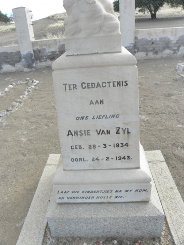 ZYL Ansie, van 1934-1943