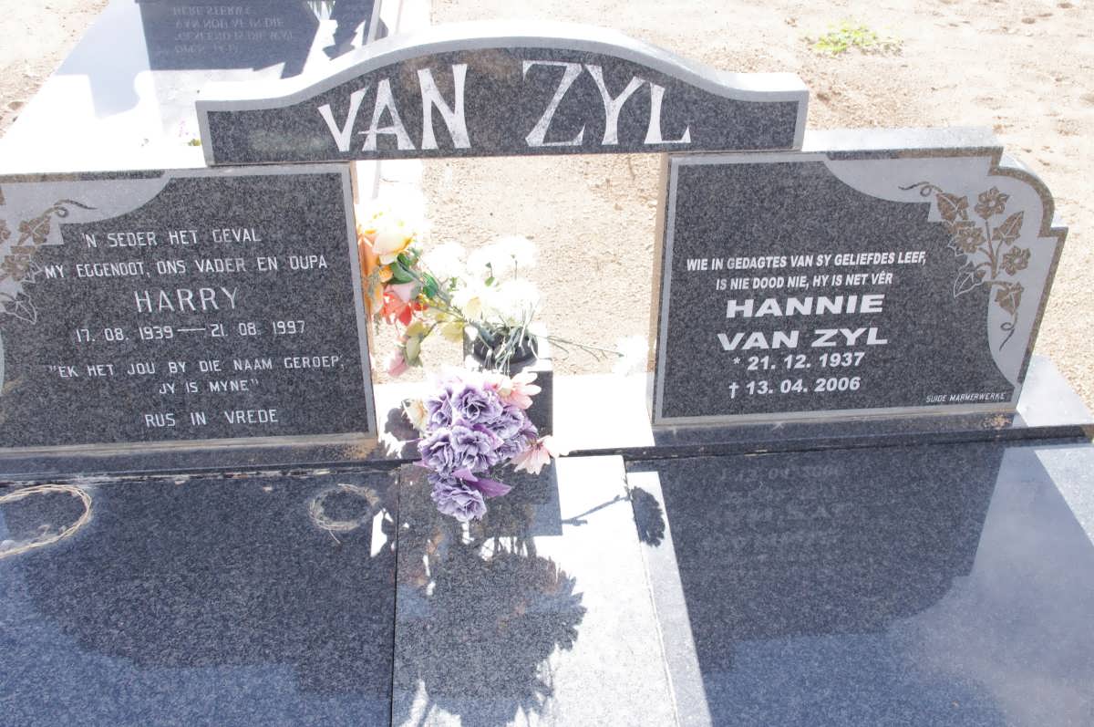 ZYL Harry, van 1939-1997 &amp; Hannie 1937-2006