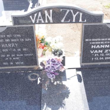ZYL Harry, van 1939-1997 &amp; Hannie 1937-2006