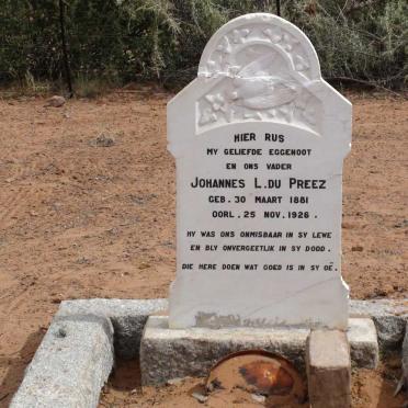 Namibia, KARAS region, Aroab, Tranental, farm cemetery