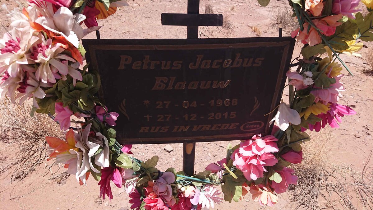 BLAAUW Petrus Jacobus 1968-2015