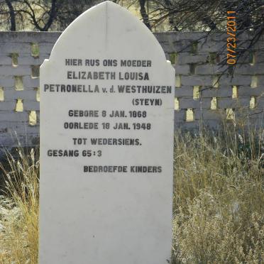 Namibia, KHOMAS region, Nauams, farm cemetery