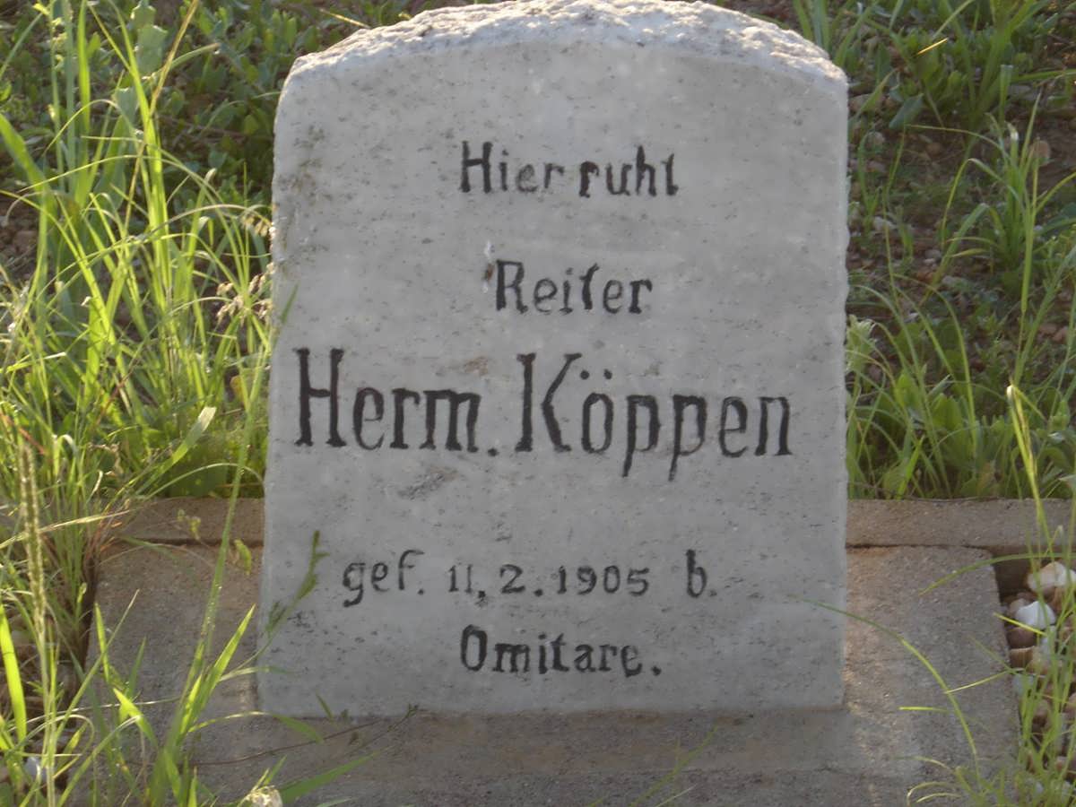 KÖPPEN Herm -1905