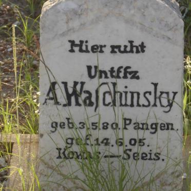 WASCHINSKY A. 1880-1905