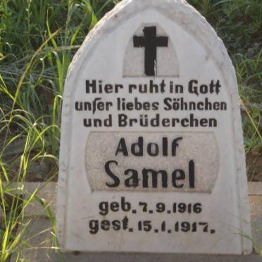 SAMEL Adolf 1916-1917