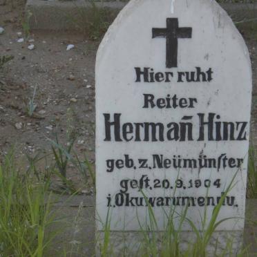HINZ Herman -1904