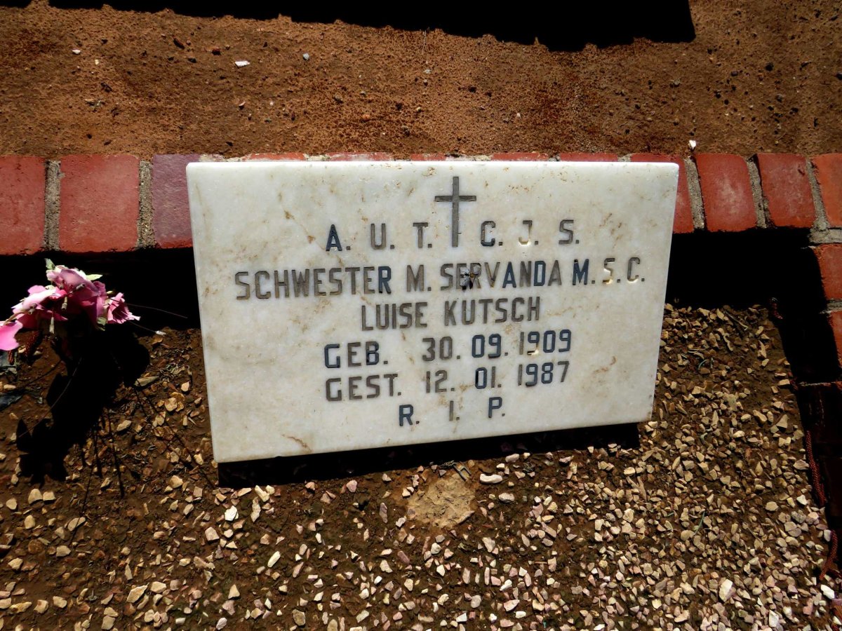 KUTSCH Luise 1909-1987