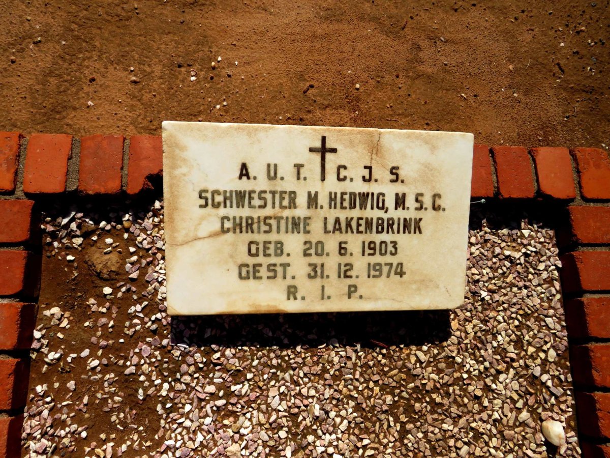 LAKENBRINK Christine 1903-1974