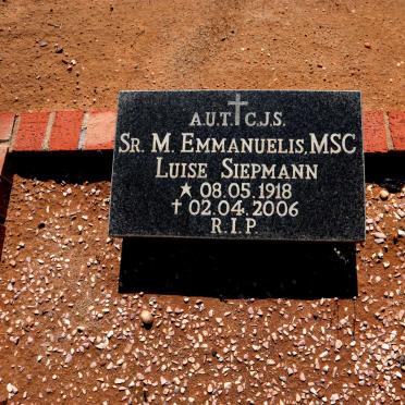 SIEPMANN Luise 1918-2006