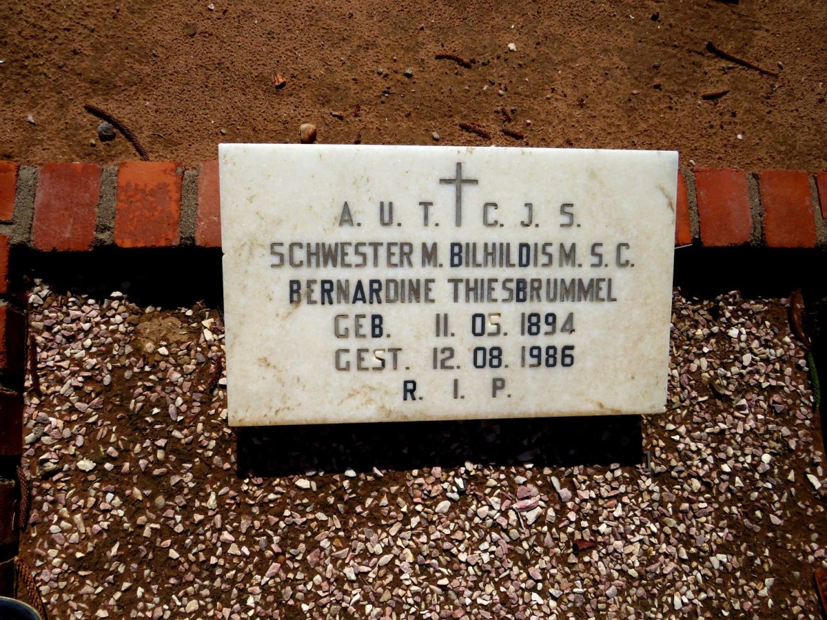 THIESBRUMMEL Bernardine 1894-1986