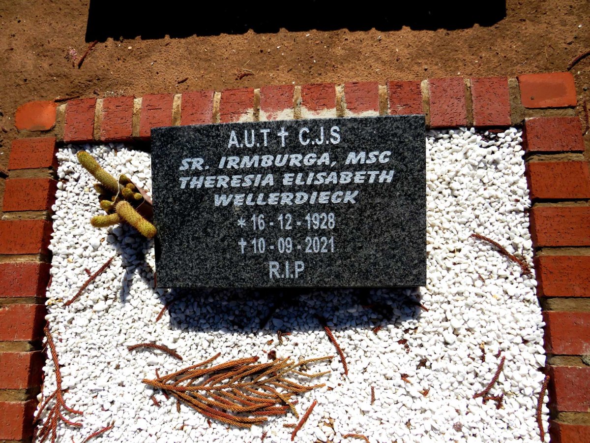 WELLERDIECK Theresa Elisabeth 1928-2021