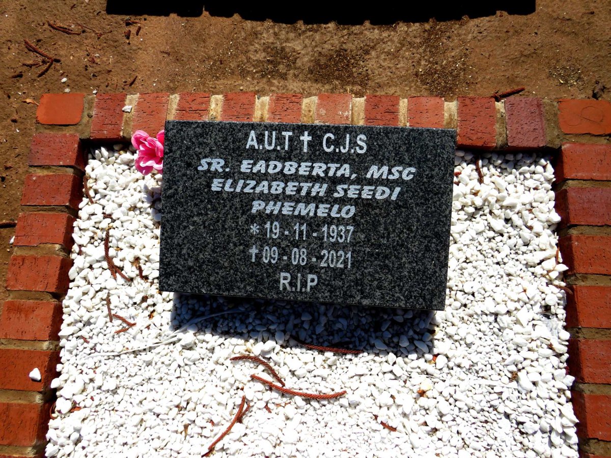 PHEMELO Elisabeth Seedi 1937-2021