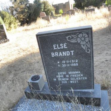BRANDT Else 1912-1989