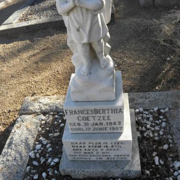 COETZEE Frances Bertha 1953-1957