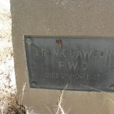 DAWSON Frank -1923