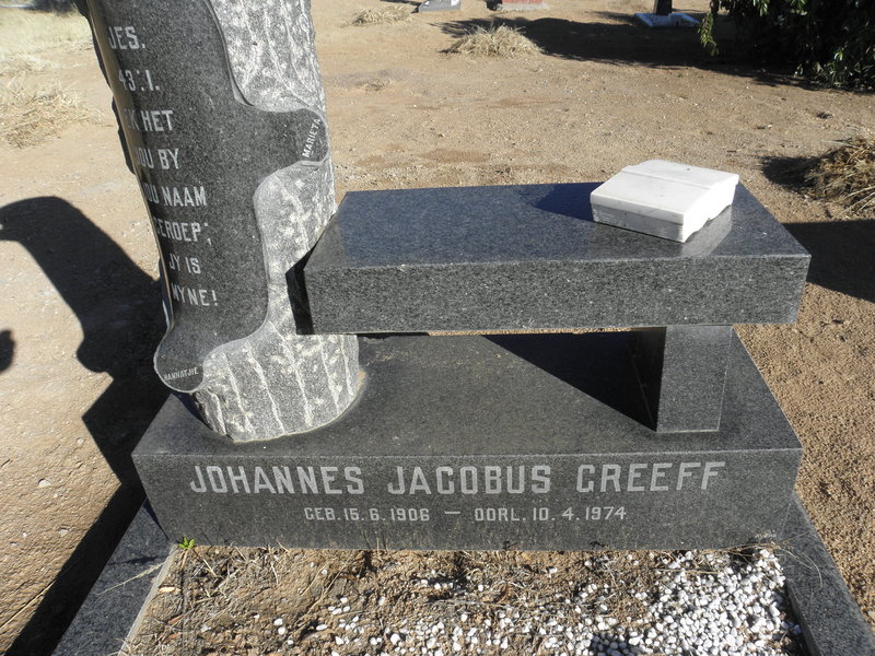 GREEFF Johannes Jacobus 1906-1974