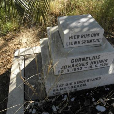 HEUNIS Cornelius Johannes 1953-1958