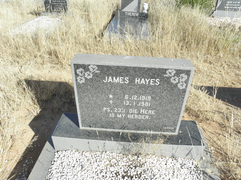 HAYES James 1919-1981