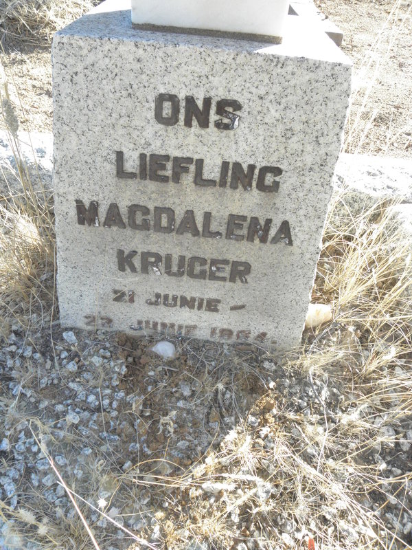 KRUGER Magdalena 1964-1964