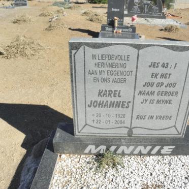 MINNIE Karel Johannes 1928-2004
