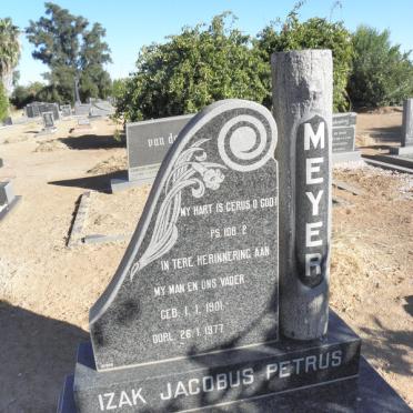 MEYER Izak Jacobus Petrus 1901-1977