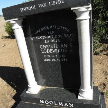 MOOLMAN Christiaan Lodewikus 1923-1984
