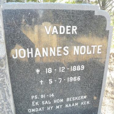 NOLTE Johannes 1889-1966