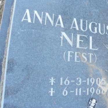 NEL Anna August geb FEST 1905-1968