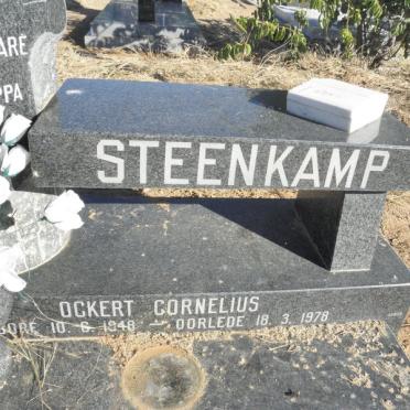 STEENKAMP Ockert Cornelius 1948-1978