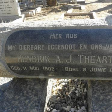 THEART Hendrik A.J. 1902-1953