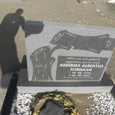 JORDAAN Andries Albertus 1934-2002