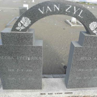ZYL Hugo Amos, van 1892-1982 &amp; Jacoba Frederika 1898-1970