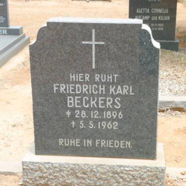BECKERS Friedrich Karl 1896-1962
