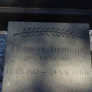 DYMOND Eleonore nee KIERMAIER 1912-2006