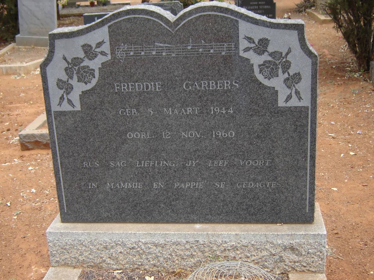 GARBERS Freddie 1944-1960