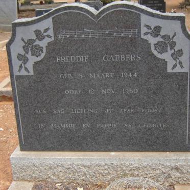 GARBERS Freddie 1944-1960