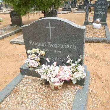 HEGEWISCH August 1914-1962