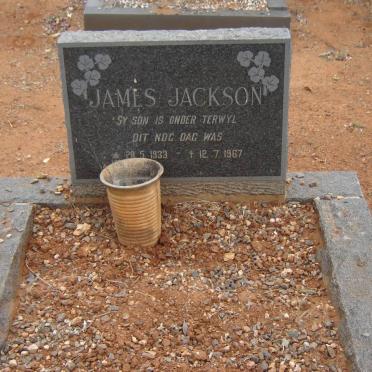 JACKSON James 1933-1967