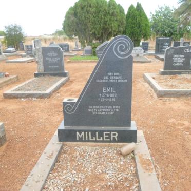 MILLER Emil 1892-1964