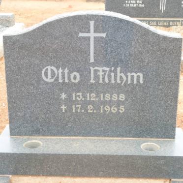 MIHM Otto 1888-1965