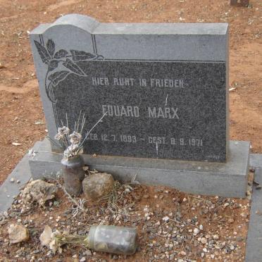 MARX Eduard 1893-1971