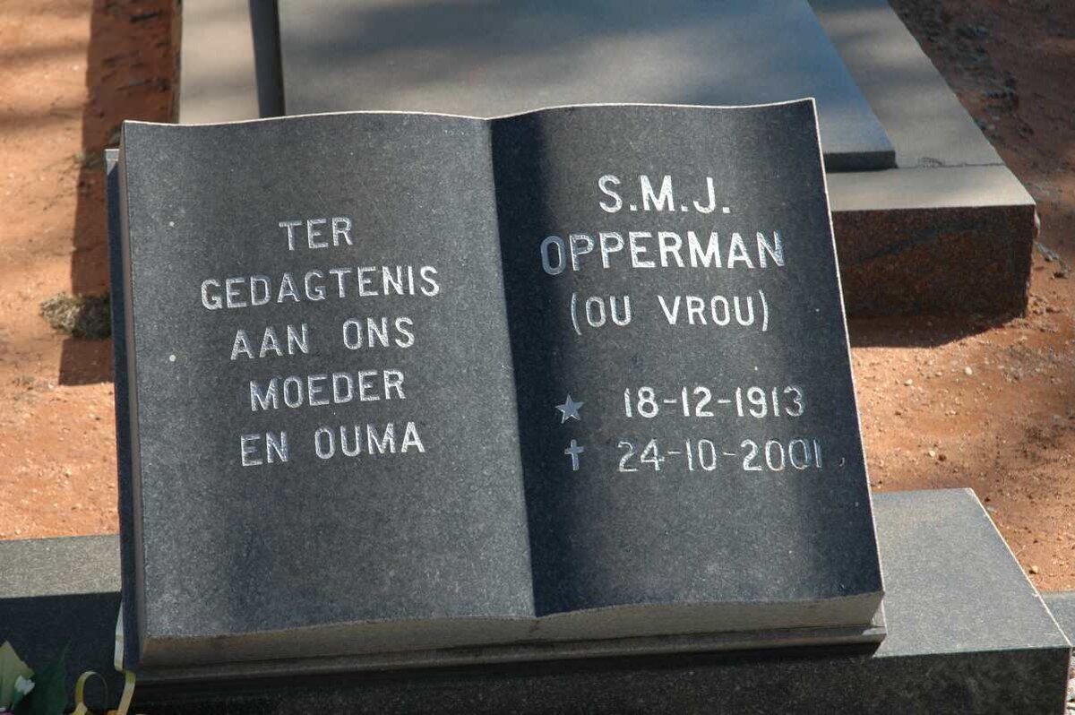 OPPERMAN S.M.J. 1913-2001