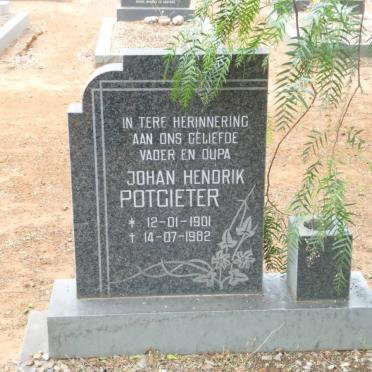 POTGIETER Johan Hendrik 1901-1982