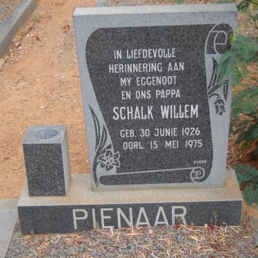 PIENAAR Schalk Willem 1926-1975
