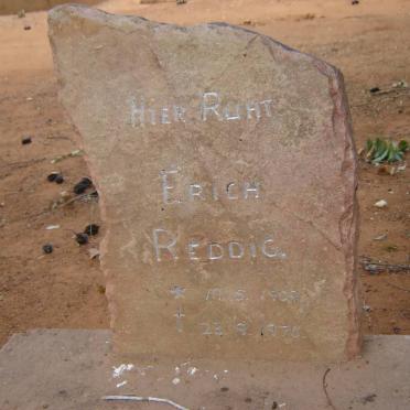 REDDIG Erich 1909-1970