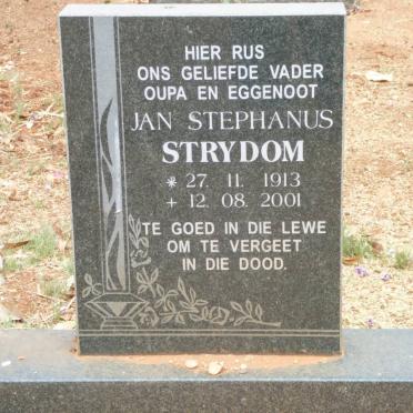 STRYDOM Jan Stephanus 1913-2001