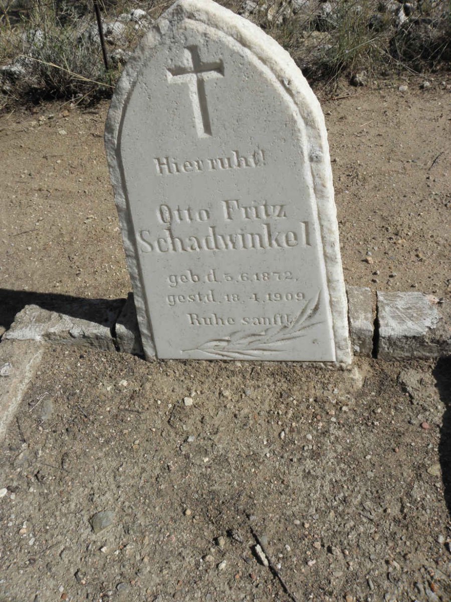 SCHADWINKEL Otto Fritz 1872-1909