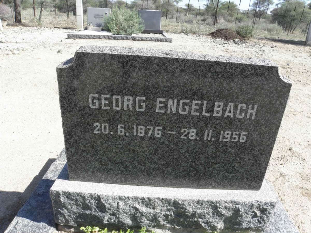 ENGELBACH Georg 1876-1956